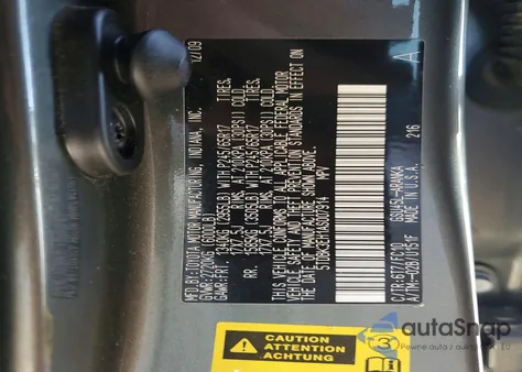 2010 Toyota Highlander z USA, uszkodzony, nr VIN 5TDBK3EH1AS007914